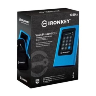 kingston disco duro externo ssd kingston ironkey vault privacy 80 1.92tb usb tipo c