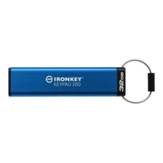 kingston memoria usb 3.2 kingston 32gb ironkey keypad 200