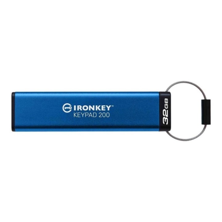 kingston memoria usb 3.2 kingston 32gb ironkey keypad 200