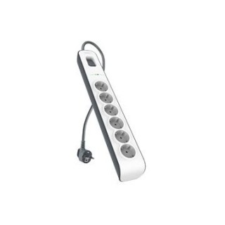 regleta alimentacion belkin bsv603vf2m v2 de proteccion contra sobretensiones 6 tomas boton apagado