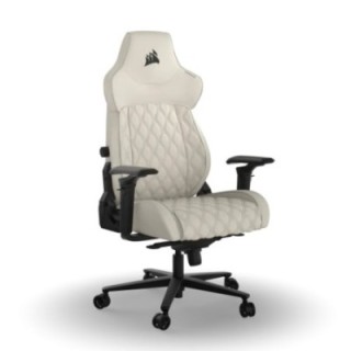 corsair corsair tc500 luxe silla para videojuegos de pc asiento acolchado beige