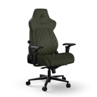corsair corsair tc500 luxe silla para videojuegos de pc asiento acolchado verde
