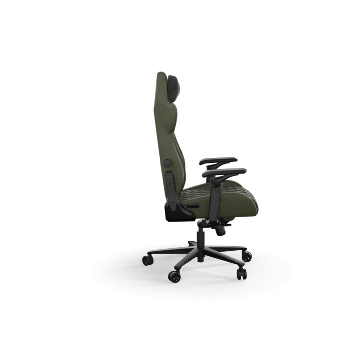 corsair corsair tc500 luxe silla para videojuegos de pc asiento acolchado verde