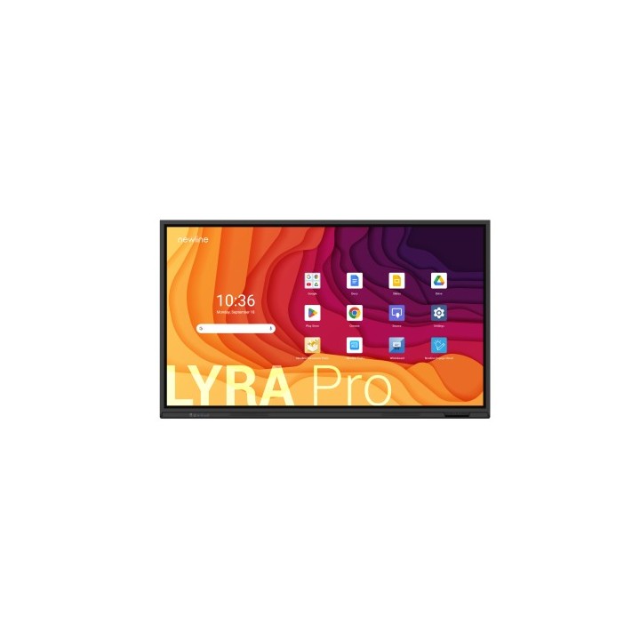 newline newline tt 5523qa pizarra blanca interactiva 139,7 cm  55"  3840 x 2160 pixeles pantalla tac