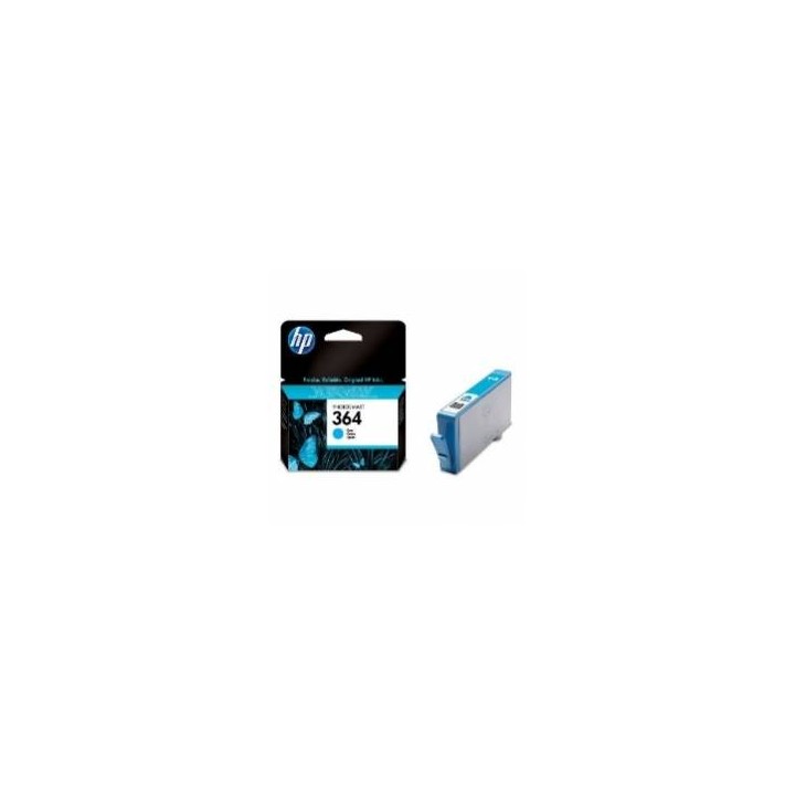 hp cartucho tinta hp 364 cb318ee cian 3ml d5460    b8550    c6380    c5380