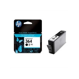 hp cartucho tinta hp 364 cb316ee negro 6ml b8550    d5460    c6380    c5380