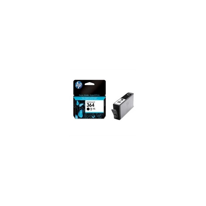 hp cartucho tinta hp 364 cb316ee negro 6ml b8550    d5460    c6380    c5380