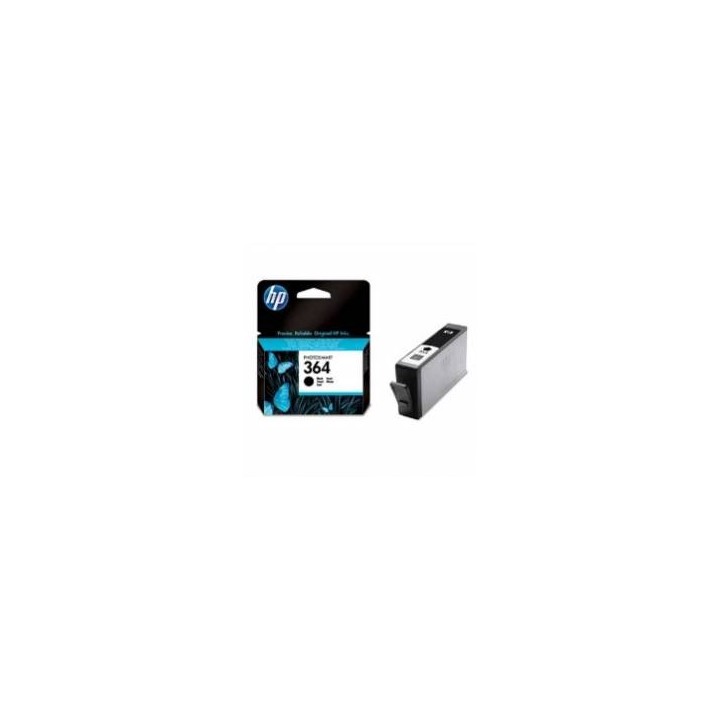 hp cartucho tinta hp 364 cb316ee negro 6ml b8550    d5460    c6380    c5380