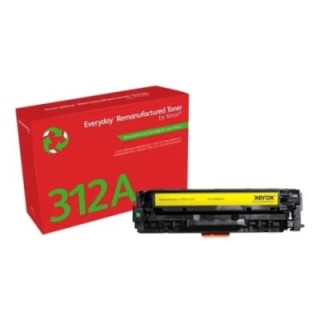 xerox toner xerox everyday compatible con hp312a color laserjet pro mfp m47  cf382a  amarillo