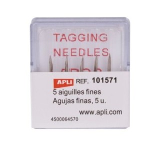 pack 5 agujas finas apli 101571
