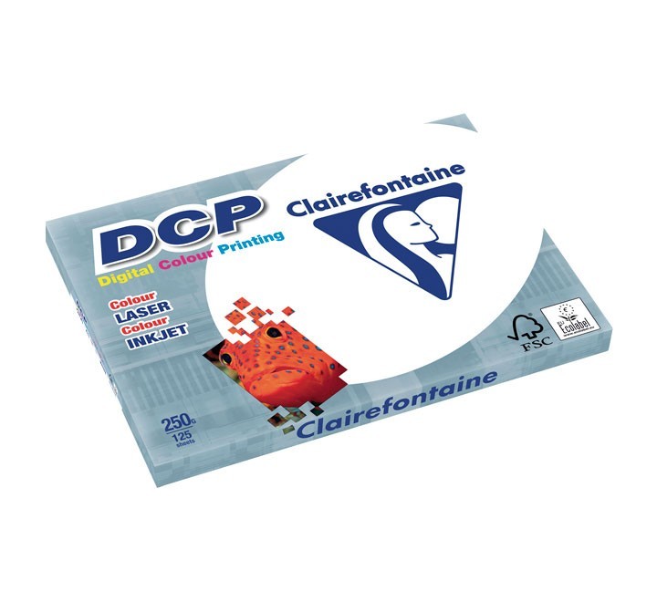 paq.125h papel clairefontaine dcp a3 250g