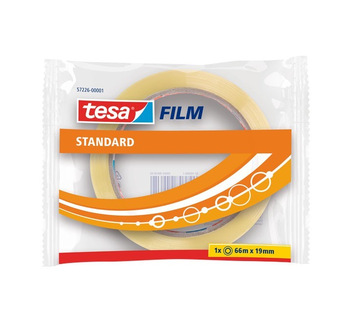 cinta adh. tesa film standard transp. 19mmx66m