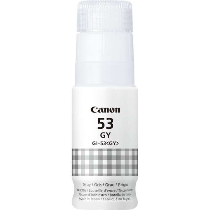 canon botella tinta canon gi   53gy gris