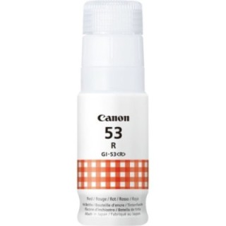 canon botella tinta canon gi   53r roja