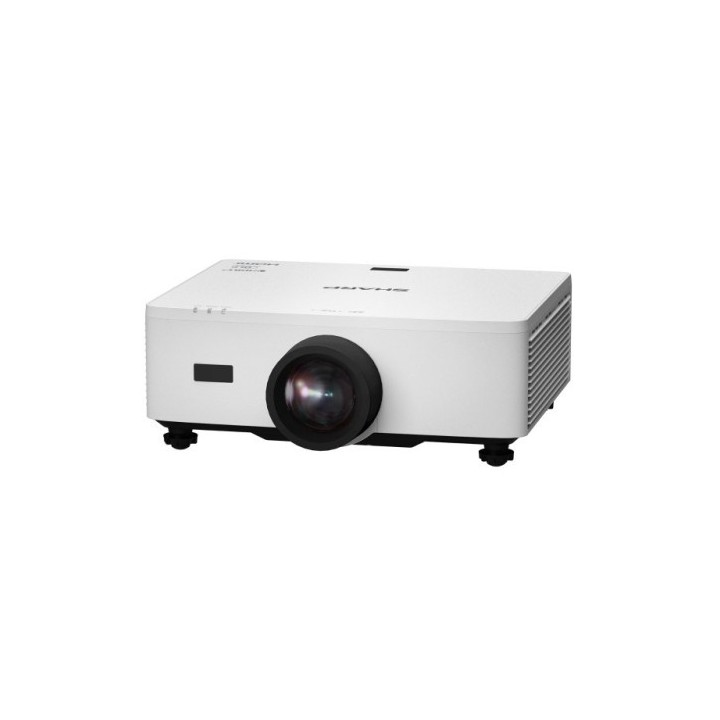 sharp sharp p601q proyector para grandes espacios 6000 lumenes ansi dlp uhd 4k  3840x2160  blanco