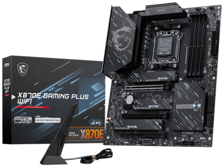 placa base msi mpg x870e gaming plus wifi atx am5 4xddr5