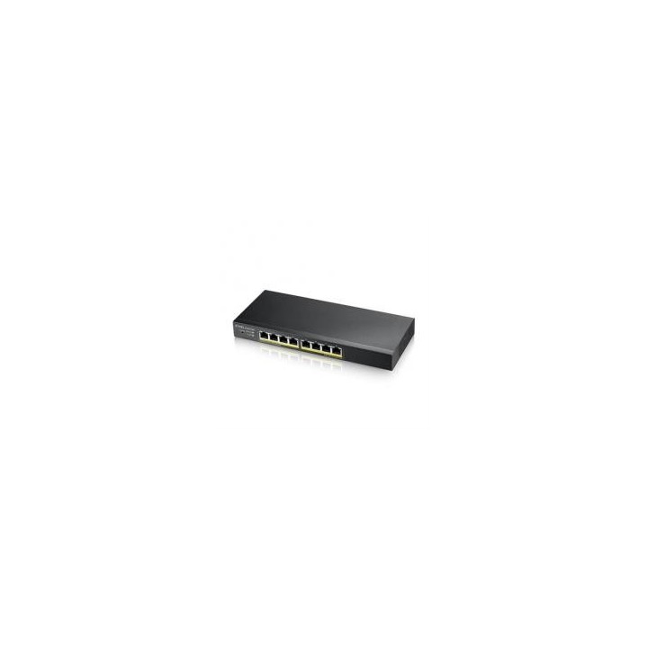 zyxel switch 8 puertos zyxel gs1915   8ep gigabit ethernet poe 60w nebula
