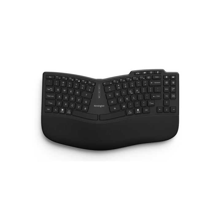 kensington kensington pro fit ergo kb675 eq tkl teclado hogar / oficina usb + rf wireless + bluetoot