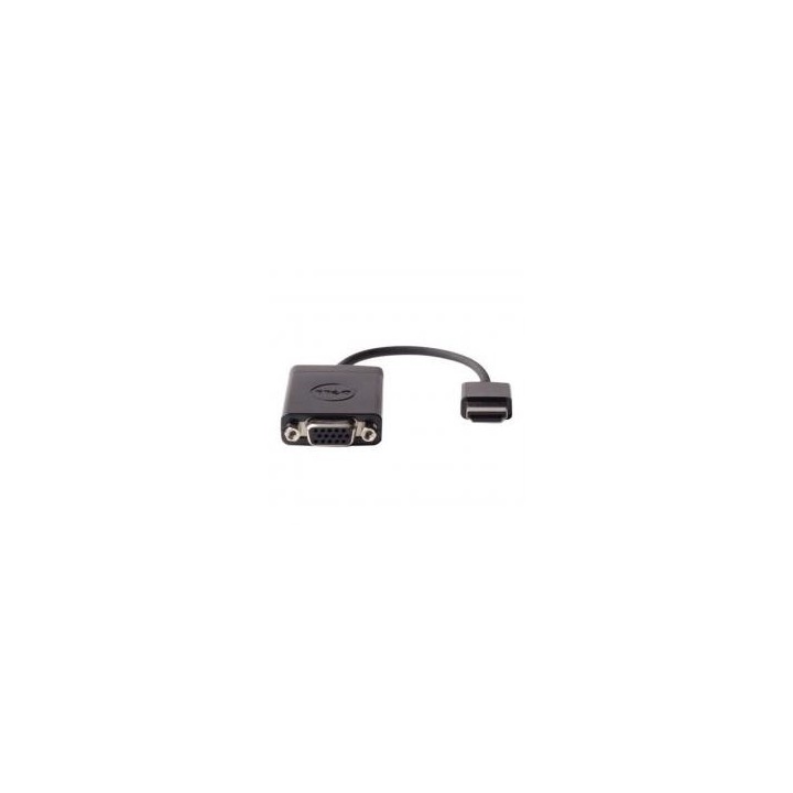 dell cable hdmi a vga dell macho   hembra    negro    daubnbc084