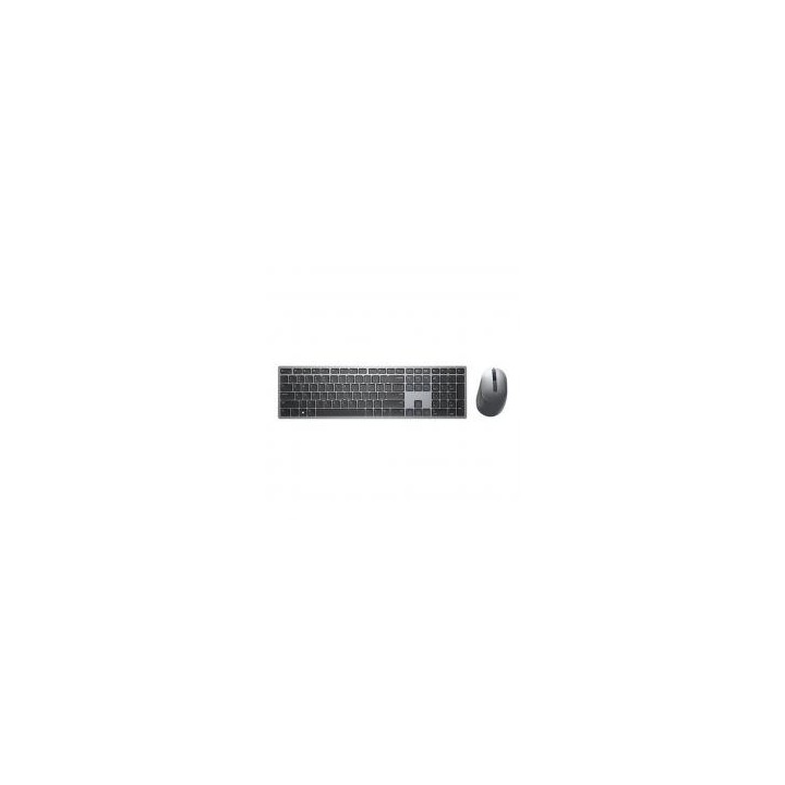 dell kit teclado + mouse raton dell premier multi   device km7321w wireles inalambrico gris titanio