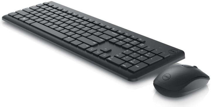 combo teclado raton dell km3322w inalambrico negro