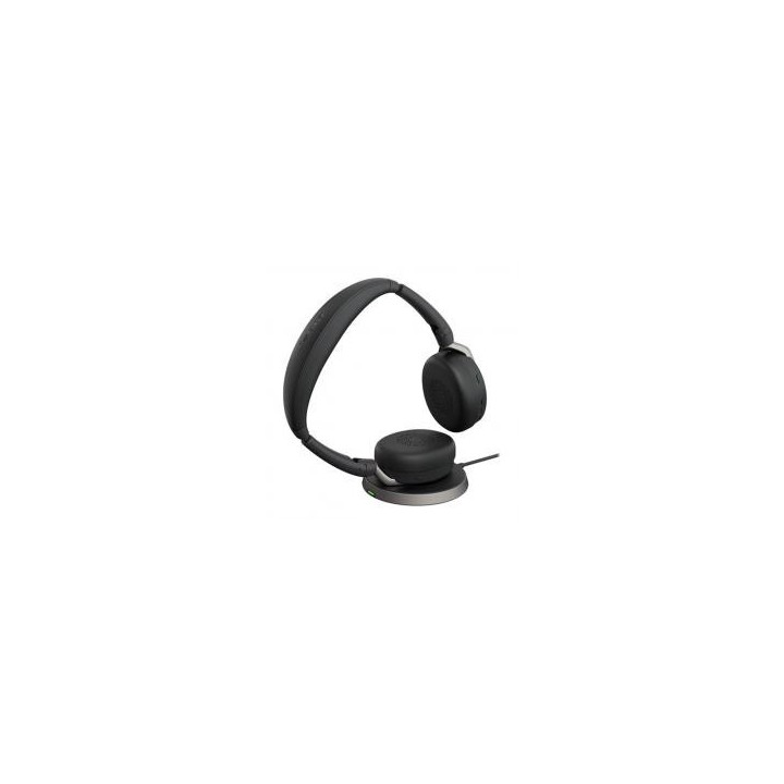 jabra auriculares jabra evolve2 65 flex ms stereo inalambrico negro