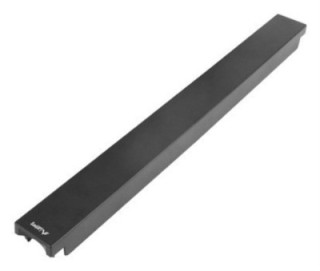 panel ciego lanberg 1u 19" en plastico retardante al fuego negro