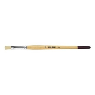 pincel milan 524 p.plana m.corto no14 0452414