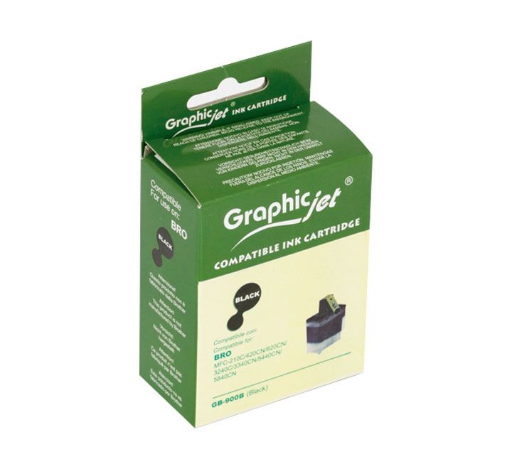 inkjet brother graphicjet lc900bk negro