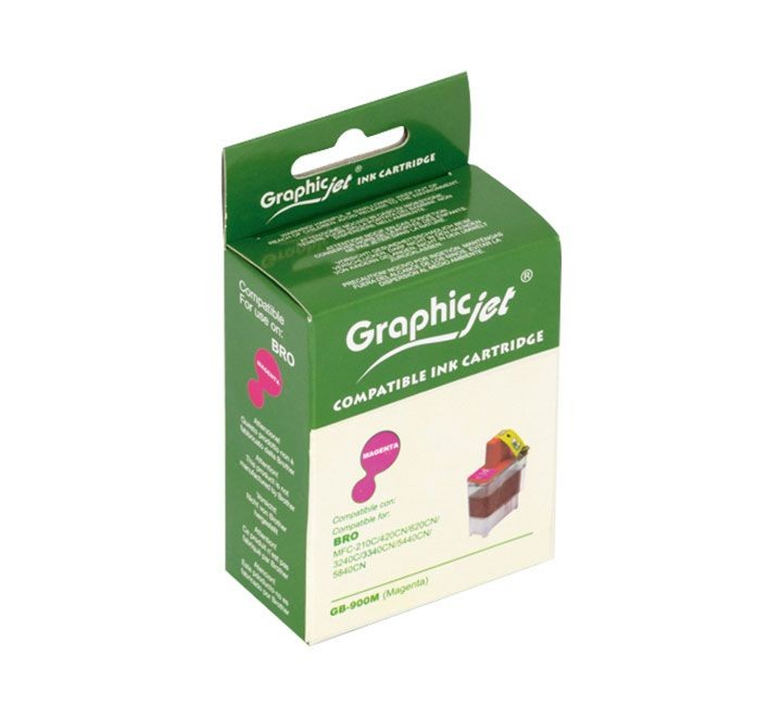 inkjet brother graphicjet lc900m magenta
