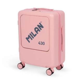 maleta cabina milan 430 since 1918 55cm rosa