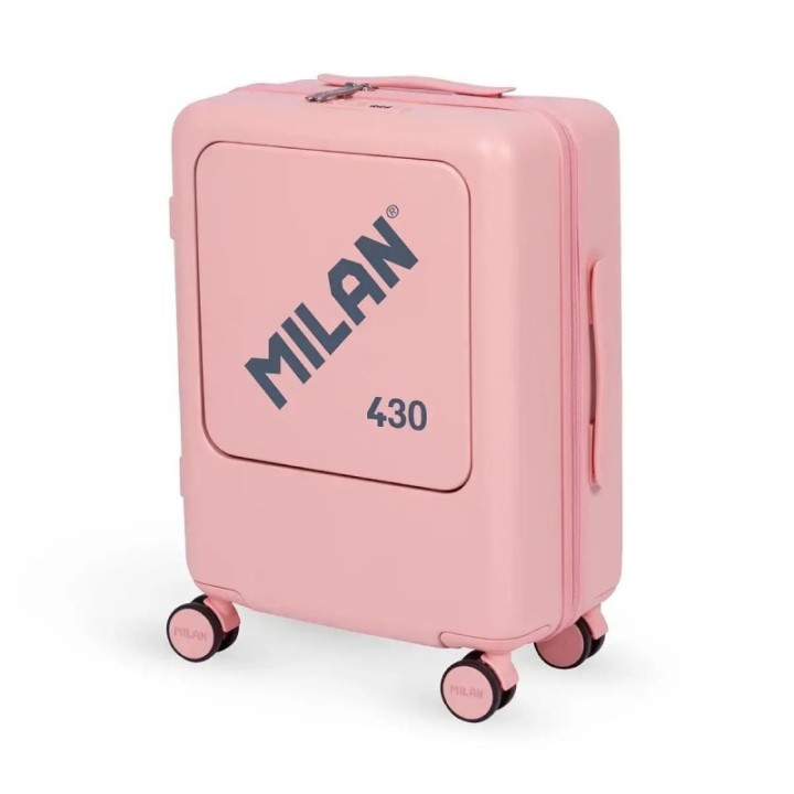 maleta cabina milan 430 since 1918 55cm rosa