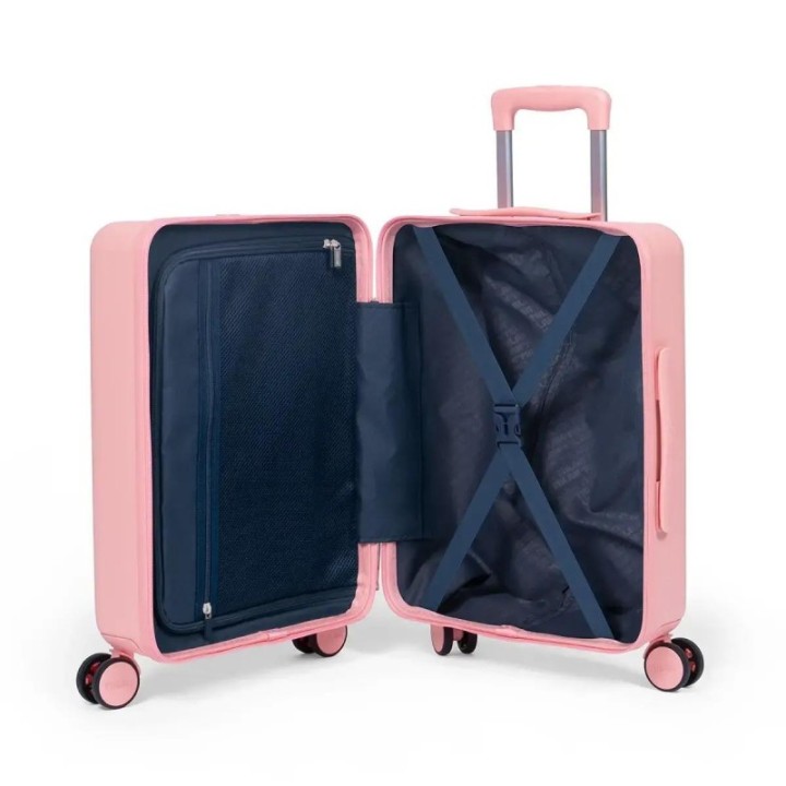 maleta cabina milan 430 since 1918 55cm rosa