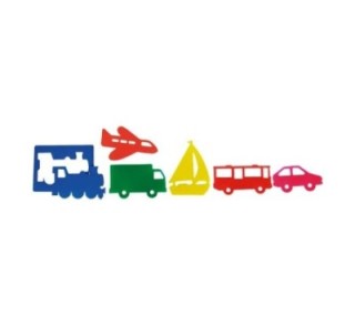 pack 6un plantillas transportes henbea 817