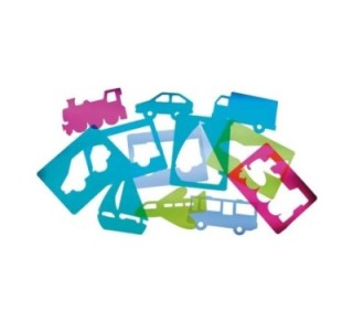 set 6 plantillas trans. henbea transportes 911