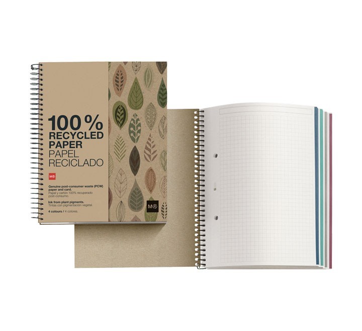 notebook 4 miquel rius ecohojas a5 5x5 120h