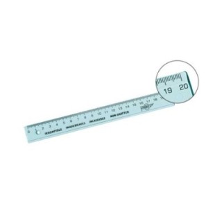 regla escolar faibo 20cm irrompible