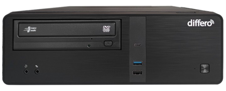 pc differo t310 i7 12700 16gb ssd 500nvme no dvd