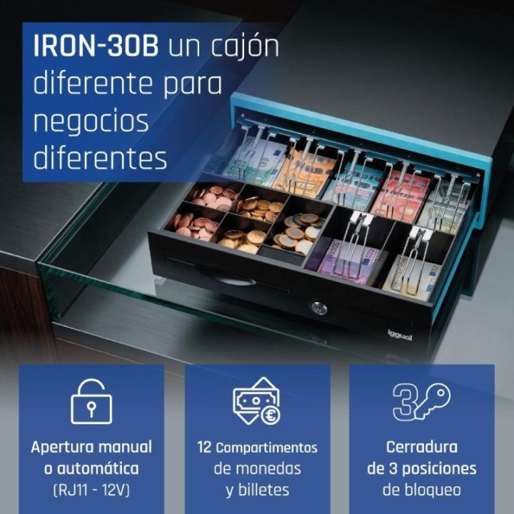iggual caj?n portamonedas iron 30b 42cm 5+7/7+5