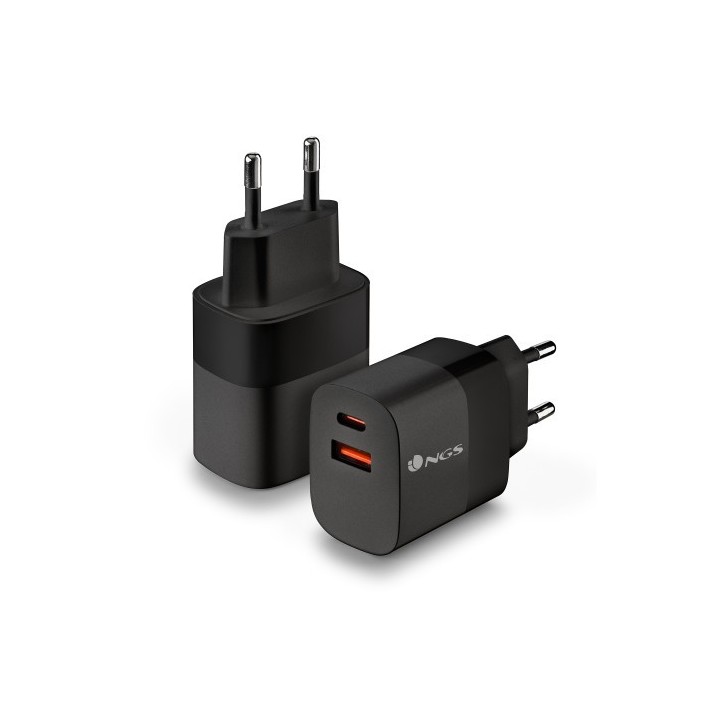 ngs ngs bud 33w universal negro corriente alterna carga rapida interior