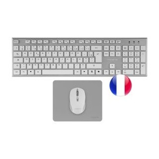 tacens teclado + raton tacens zenithwfr inalambrico frances + alfombrilla