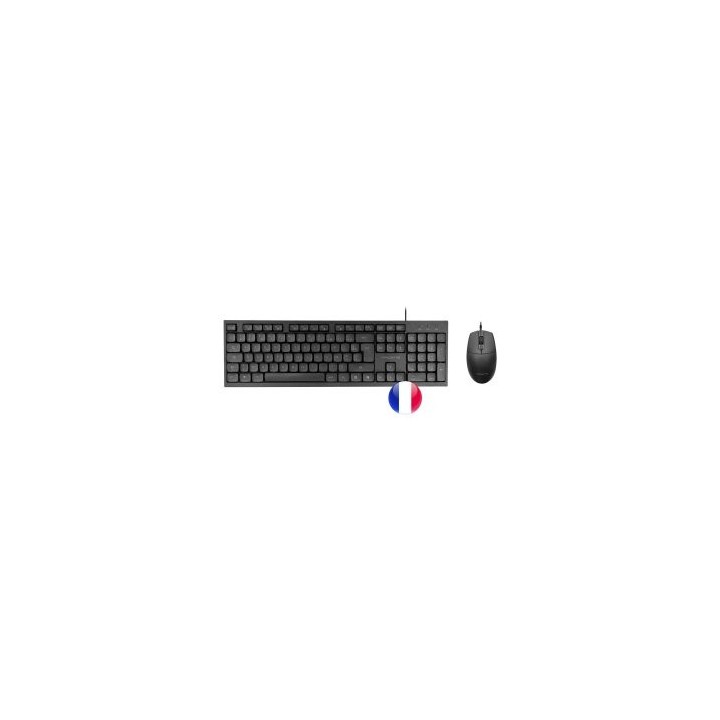 tacens teclado + raton tacens anima acp02fr negro frances