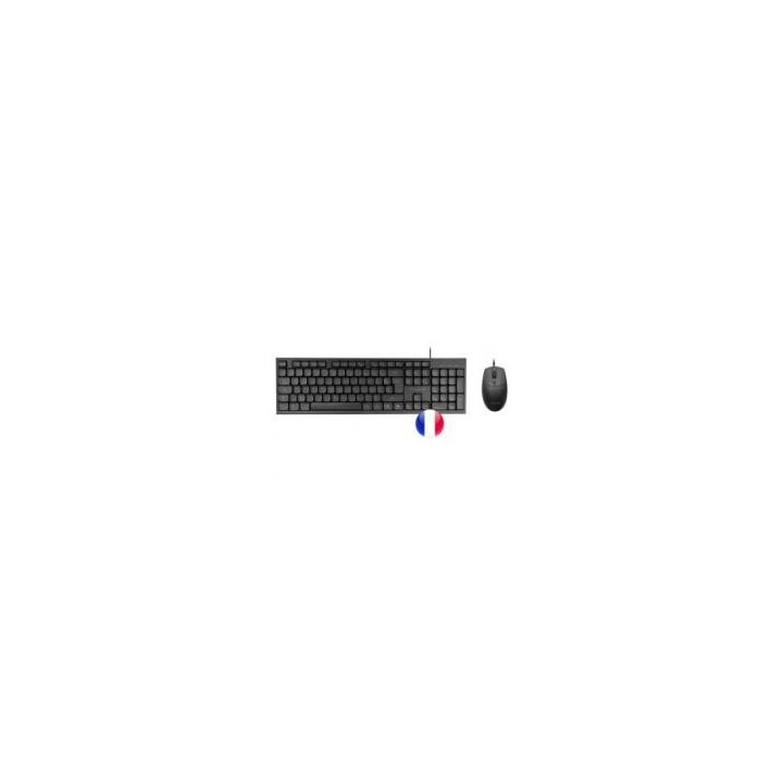 tacens teclado + raton tacens anima acp02fr negro frances