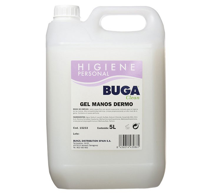 garrafa jabon manos buga 5l