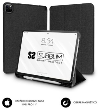 funda tablet subblim shock case ipad pro 11" 2021/20/18 black