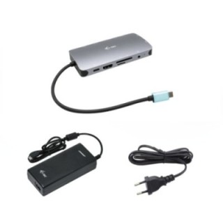 i   tec nano dock i   tec usb   c metal hdmi   vga with lan + cargador 112w