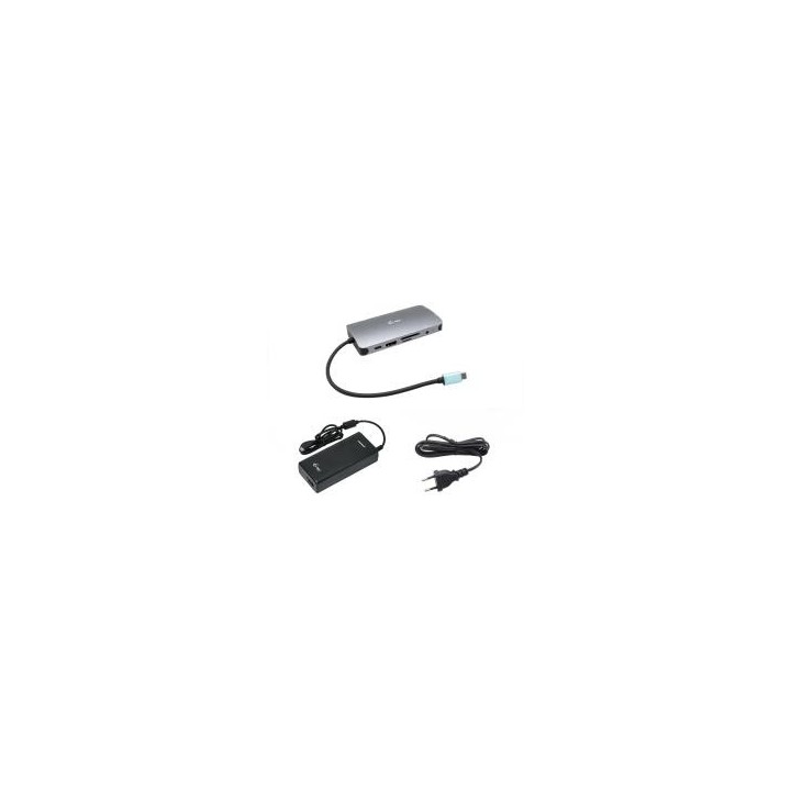 i   tec nano dock i   tec usb   c metal hdmi   vga with lan + cargador 112w
