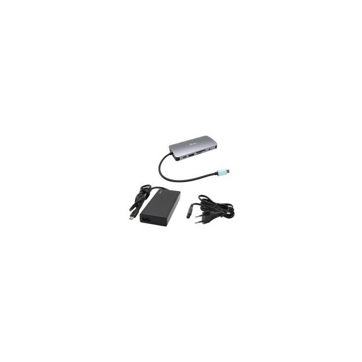 i   tec nano dock i   tec usb   c metal dmi   vga with lan + universal charger 77 w