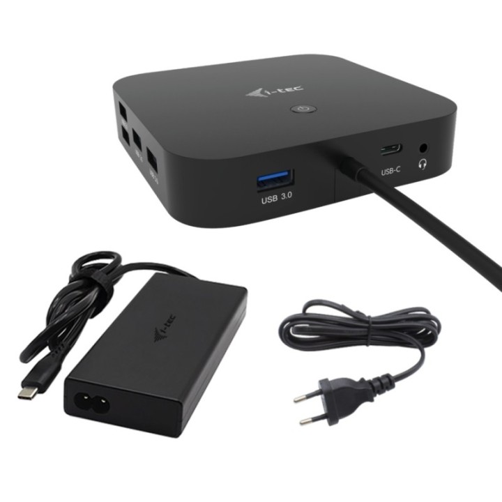 i   tec dock i   tecusb   c hdmi dual dp docking station with power delivery