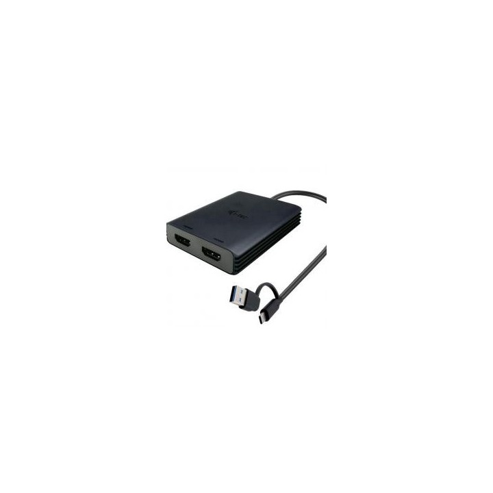 i   tec adaptador usb tipo a   usb tipo c a hdmi i   tec macho   hembra    negro